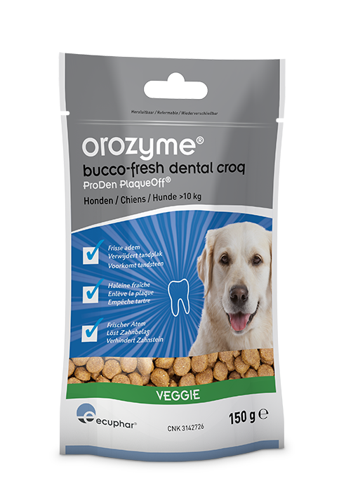 Orozyme Bucco-fresh Dental Croq Veggie grote hond